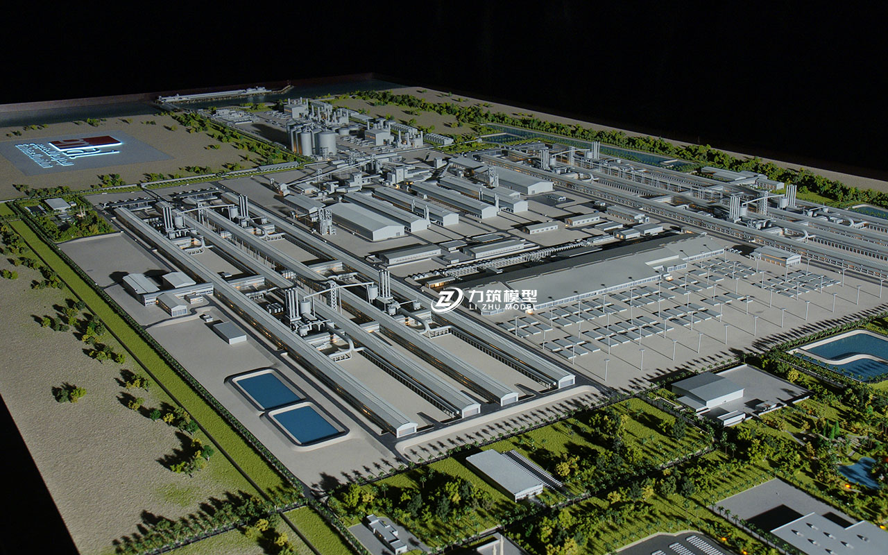 上海力筑模型设计有限公司-工业厂区模型